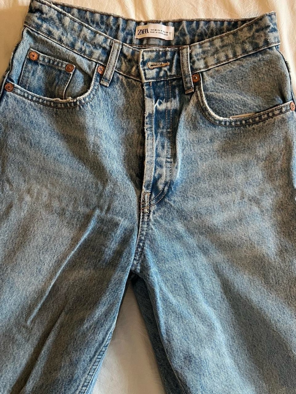 Zara light Blue Denim Jeans